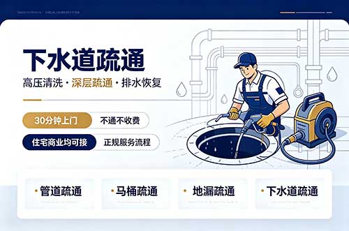 台山下水道疏通